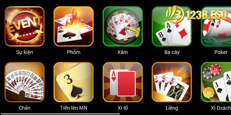 123b - Nhà cái uy tín cung cấp game bài online chất lượng